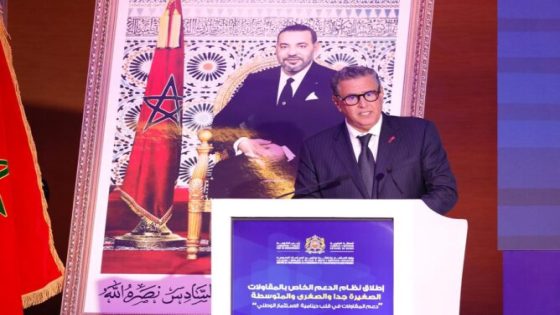 من الرشيدية أخنوش يعلن عن إطلاق نظام جديد لدعم المقاولات الصغيرة والمتوسطة