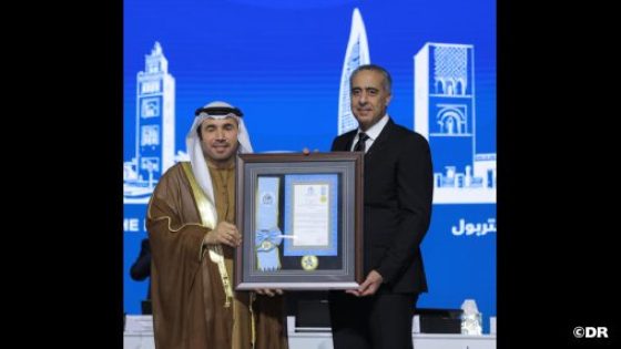 منظمة الأنتربول توشح السيد عبد اللطيف حموشي بوسام الأنتربول من الطبقة العليا