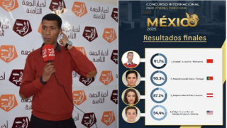 الزميل يوسف الكوش يتوج بالمرتبة الأولى ضمن فعاليات الملتقى العالمي للإعلاميين الشباب بالمكسيك