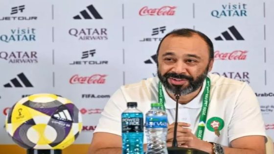 طارق السكتيوي: تحدونا رغبة كبيرة في الفوز على المنتخب الإماراتي وبلوغ النهائي