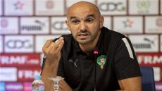 الركراكي: نريد جمهورًا يشجع طيلة أطوار المباراة