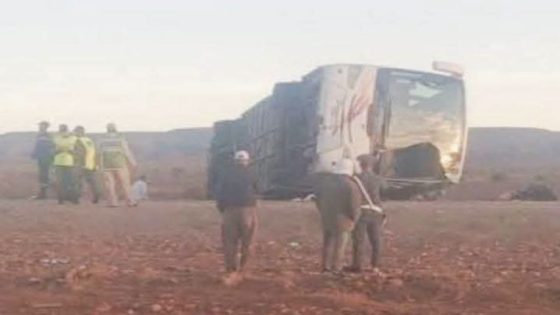 زاكورة..مصرع 4 أشخاص في انقلاب حافلة للنقل العمومي والنيابة العامة تفتح تحقيقا